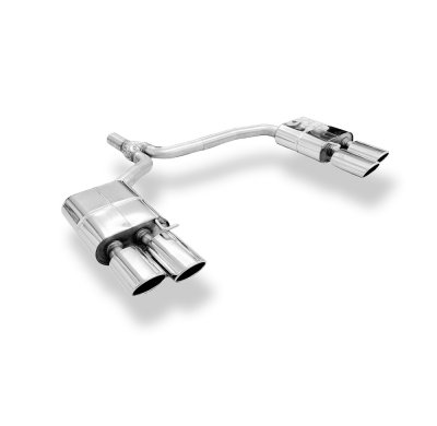 Audi A5 B8 - Silenciador trasero Rieger derecho/izquierdo para doble salida de escape Fox exhaust