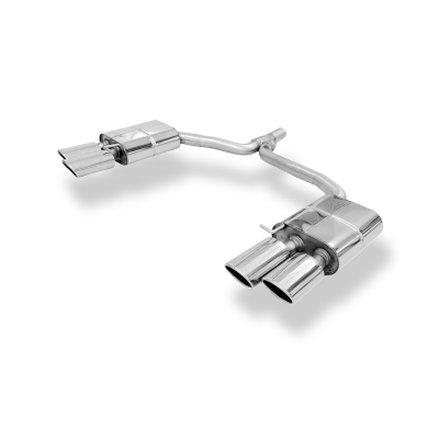 Audi A5 B8 - Silenciador trasero Rieger derecho/izquierdo para doble salida de escape Fox exhaust