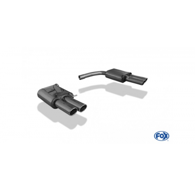 Escape FOX Audi A5 8T Sportback escape final duplex - 2x90 type 17 duplex