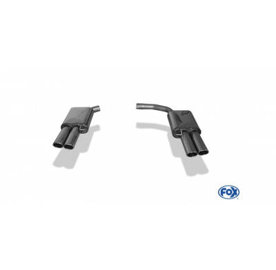 Escape FOX Audi A5 8T Sportback escape final duplex - 2x90 type 17 duplex