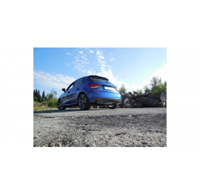 Escape FOX Audi S1 quattro escape final salida duplex - 2x90 12 duplex