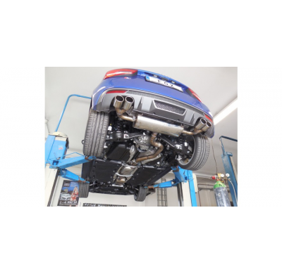 Escape FOX Audi S1 quattro escape final salida duplex - 2x90 12 duplex