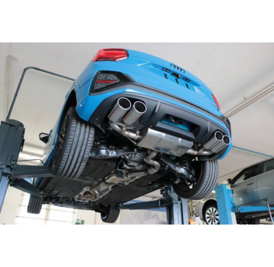 Salida del silenciador final del Audi Q2 derecha/izquierda con silenciador delantero - Fox exhaust