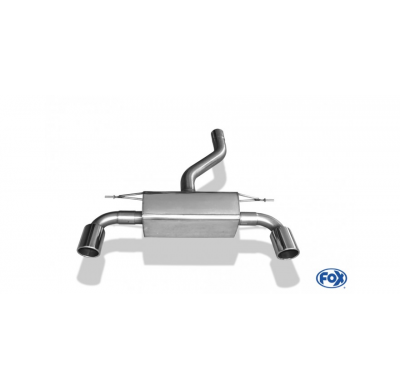 Escape FOX BMW F20/F21 - M140i escape final duplex - 1x100 type 16 duplex