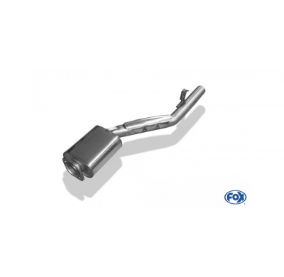 Escape FOX BMW E30 318is escape delantero