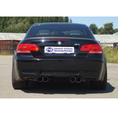 Escape FOX BMW E93 M3 Cabrio - Super Sound escape final duplex - 2x90 10 duplex