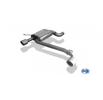 Escape FOX BMW E90/91/92 325d escape final salida duplex - 1x90 16 duplex