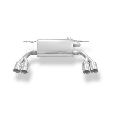 BMW F30/31 - 316d/318d/320d M-Paket Escape deportivo salida derecha/izquierda - 2x80 tipo 16 derecha/izquierda