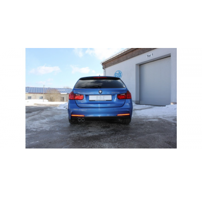 BMW BMW F30 / 31 - 330d Escape trasero FOX - 2x76 tipo 16