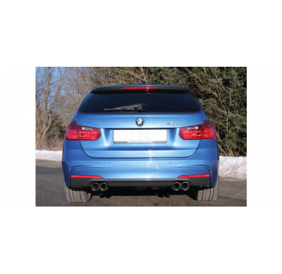BMW BMW F30 / 31 - 330d salida Escape trasero FOX derecha / izquierda - 2x76 tipo 25 derecha / izquierda