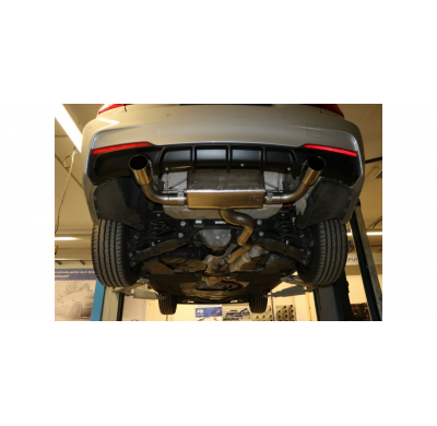 BMW F30 / 31 - 335d Escape trasero FOX salida cruzada derecha / izquierda - 1x90 tipo 10 derecha / izquierda