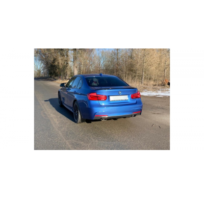 BMW F30 / 31 - 330i xDrive - Escape trasero FOX - 145x65 tipo 59 derecha / izquierda - con válvula de escape