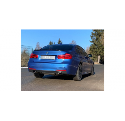 BMW F30 / 31 - 330i xDrive - Escape trasero FOX - 145x65 tipo 59 derecha / izquierda - con válvula de escape