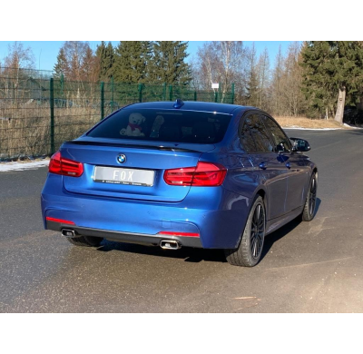 BMW F30 / 31 - 330i xDrive - Escape trasero FOX - 145x65 tipo 59 derecha / izquierda - con válvula de escape