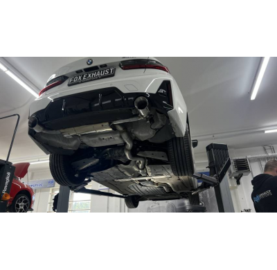 BMW G20 - 330i medio sistema de OPF - 1x114 Tipo 25 derecha/izquierda Fox exhaust