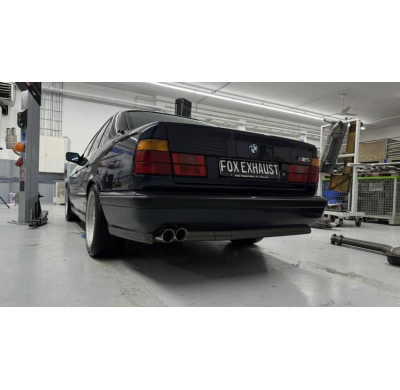 Silenciador final BMW E34 M5 - 2x76 tipo 25 Fox exhaust