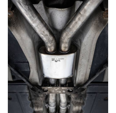 Silenciador delantero del BMW E60 M5 Fox exhaust