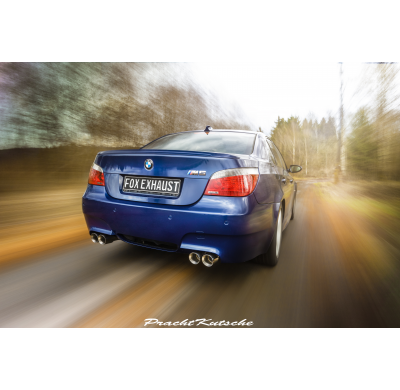 Silenciador final BMW E60 M5 derecho/izquierdo - 2x90 tipo 25 derecho/izquierdo Fox exhaust