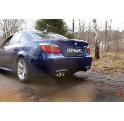 Silenciador final BMW E60 M5 derecho/izquierdo - 2x90 tipo 25 derecho/izquierdo Fox exhaust