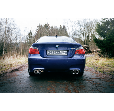 Silenciador final BMW E60 M5 derecho/izquierdo - 2x90 tipo 25 derecho/izquierdo Fox exhaust