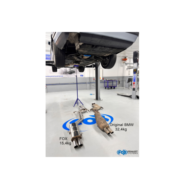 Escape final BMW E32 740i - 2x76 tipo 25