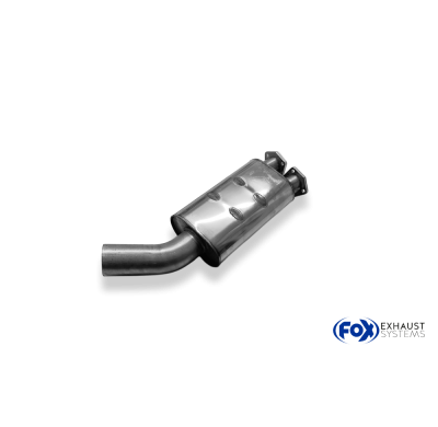 Silenciador delantero del BMW E23 728i Fox exhaust