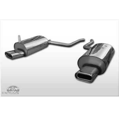 Escape FOX BMW E38 730i/ 735i/ 740i escape final duplex - 160x80 53 duplex