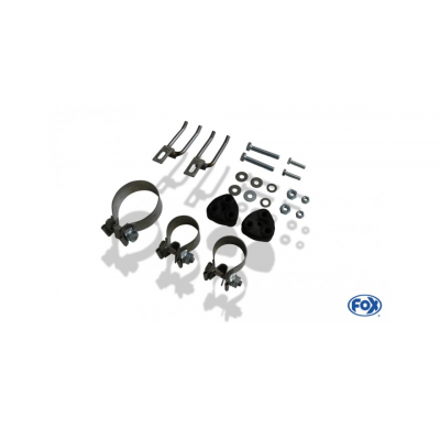 Escape FOX BMW E65 735i/ 745i escape final salida duplex - 2x80 13 duplex