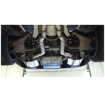 Escape FOX BMW F01 760i escape final duplex - 2x63 14 duplex - with exhaust valve