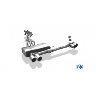 Escape FOX BMW Z4 escape final salida duplex - 2x80 12 duplex