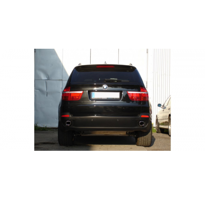 Escape FOX BMW X5 E70 diesel escape final cross salida duplex - 1x90 13 duplex