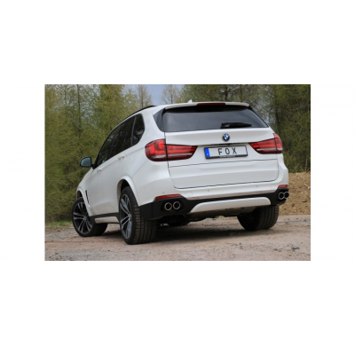 Escape FOX BMW X5 - F15 escape final cross exit duplex, entre - 2x80 type 16 duplex