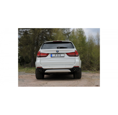Escape FOX BMW X5 - F15 escape final cross exit duplex, entre - 2x80 type 16 duplex