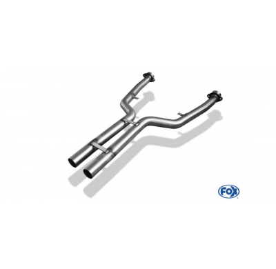 Escape FOX BMW E63/64 645i 650i supresor escape delantero