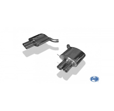 Escape FOX BMW F12/F13/F06 - 640i with m-package escape final duplex - 2x90 16 duplex