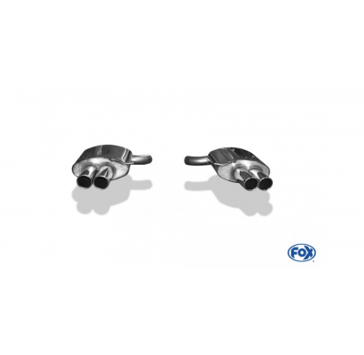 Escape FOX BMW F12/F13/F06 - 640i with m-package escape final duplex - 2x90 16 duplex