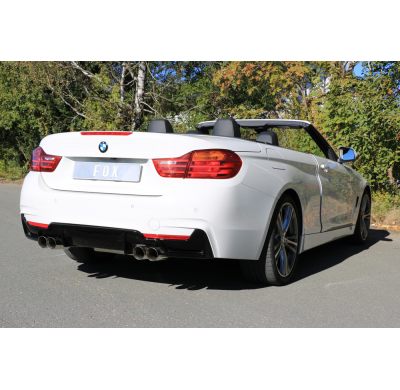 Escape FOX BMW F32/F33/F36 - 435i - M-Pagage - escape final salida duplex - 2x80 25 duplex