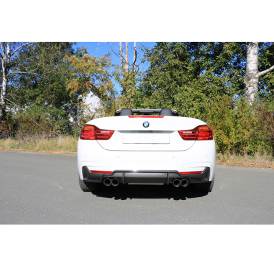 Escape FOX BMW F32/F33/F36 - 435i - M-Pagage - escape final salida duplex - 2x80 25 duplex