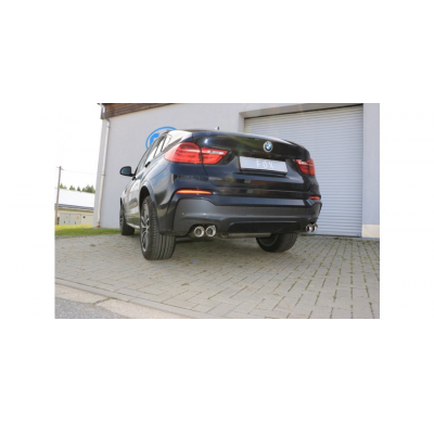 Escape FOX BMW X4 F26 - 20d/ 30d escape final exit left/right - 2x90 17 righ/left