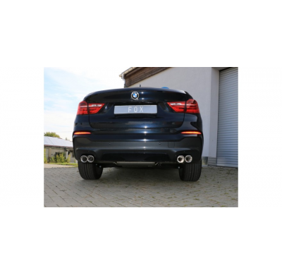 Escape FOX BMW X4 F26 - 20d/ 30d escape final exit left/right - 2x90 17 righ/left