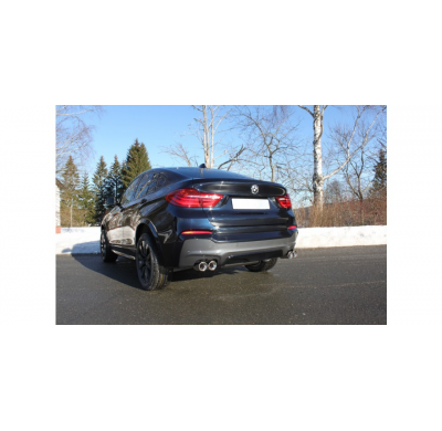 Escape FOX BMW X4 F26 - 35i escape final exit left/right - 2x90 17 righ/left