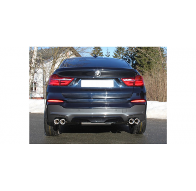 Escape FOX BMW X4 F26 - 35i escape final exit left/right - 2x90 17 righ/left