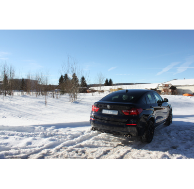 Escape FOX BMW X4 F26 - 35i escape final exit left/right - 2x90 17 righ/left