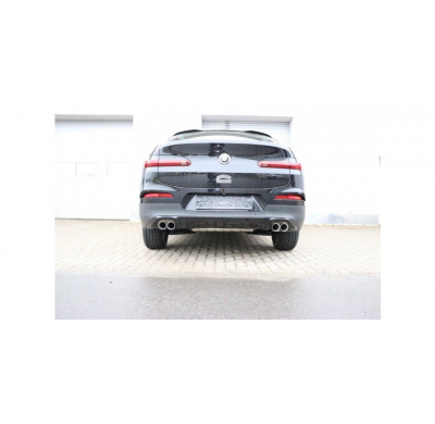 FOX Escape trasero salida cruzada derecha / izquierda - 2x90 tipo 25 derecha / izquierda BMW X4 G02 - 20i Año:Desde 2018 2,0