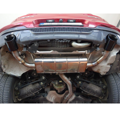 BMW X4 G02 - 30i Salida final del silenciador izquierda/derecha y delantera s Fox exhaust