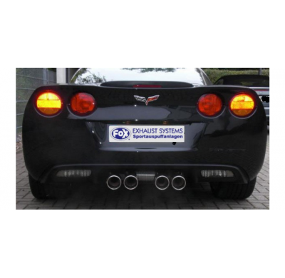 Escape FOX Corvette C06 escape final salida central - 4x100 16 center