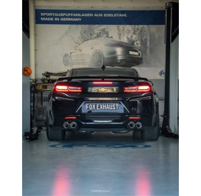 Chevrolet Camaro - Silenciador final A1XC con válvulas de escape - Fox exhaust