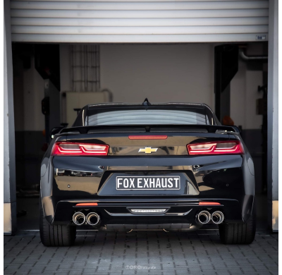 Chevrolet Camaro - Silenciador final A1XC con válvulas de escape - Fox exhaust