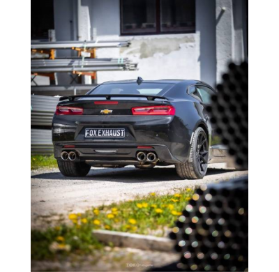 Chevrolet Camaro - Silenciador final A1XC con válvulas de escape - Fox exhaust