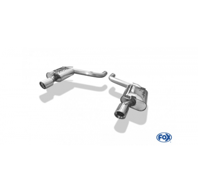 FOX Escape trasero derecha / izquierda - 1x100 tipo 17 Chrysler 300C SRT8 Año:Desde 2004 6,1l SRT8 317kW